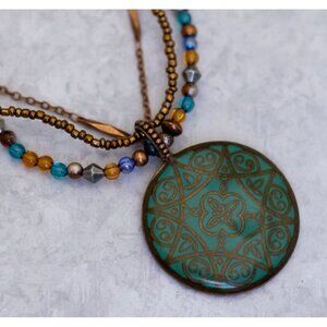 18 inch, Vintage Medieval Scottish Necklace by Avon - CK1